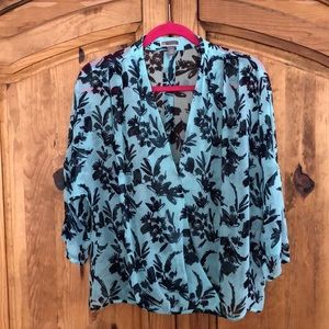 Chelsea28 print top Sz L